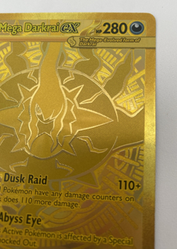 Mega Darkrai ex 120/084 Pitch Black Golden Holo - Image 5