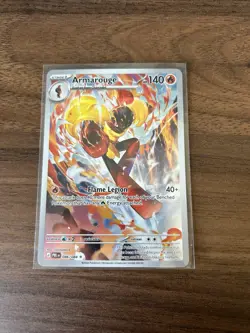 Pokemon TCG Pitch Black Armarouge Illustration Rare 086/084 - Image 1