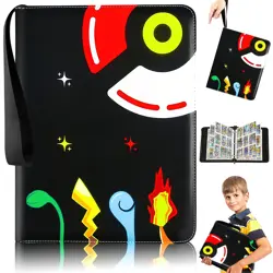 For Pokemon 900 Trading Cards Binder Game Holder Book Collection Folder Album - Image 1