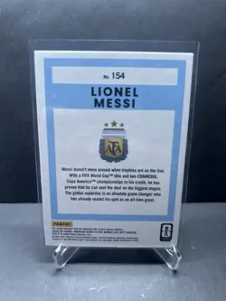 Lionel Messi 2025/26 HOLO Donruss Road To FIFA World Cup #154 Argentina - Image 2
