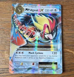 Pokemon TCG M Pidgeot EX 65/108 Evolutions Holo Ultra Rare Mega Eng 220HP - Image 1