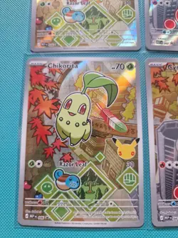 Pokemon TCG First Partner Illustration Collection Series 2 Johto Gen 2 Set (x2) - Image 5