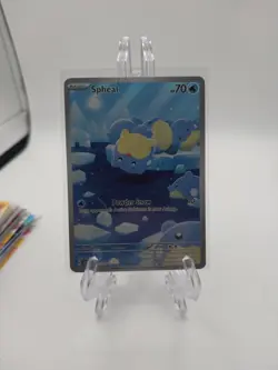 Pokemon TCG Spheal Card Surging Sparks Illustration, 199/191 - Image 1