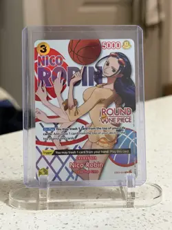 Nico Robin One Piece card game ROUND 1 Promo EB03-054 English - Image 1