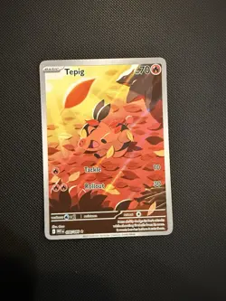 Pokemon TCG Tepig Illustration Rare Card 096/086 Sv: White Flare - Image 1