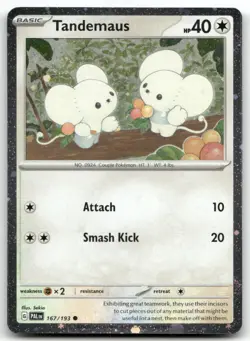 Tandemaus (Cosmos Foil) 167/193 Holo Miscellaneous Cards & Products Pokemon NM - Image 1