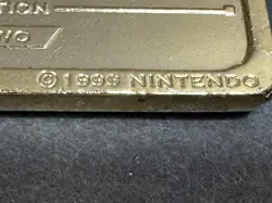 Pokemon Gold Mewtwo Card 1999 Burger King 23K Gold Plated Mewtwo Card - Image 3