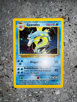 Pokemon TCG Cards Gyarados 6/102 Base Set Holo Rare LP-MP - Image 4