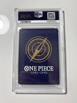 PSA 10 Gem Mint Roronoa Zoro AA OP14-015 Alternate Art One Piece Card English - Image 2