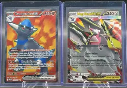 Pokemon Pitch Black 5 Card Lot Mega Darkrai ex Rampardos ex Goldeen IR NM - Image 3