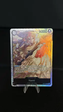 Nami OP15-086 SR - One Piece TCG English Card Adventure on Kami's Island Foil - Image 1