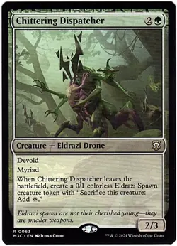 MTG Modern Horizons 3 Chittering Dispatcher Commander (Rare) - Image 1