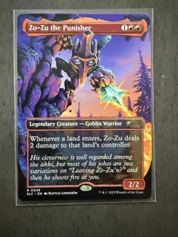 Zo-Zu the Punisher R Secret Lair Countdown Kit 26 NM Mattias Lindstrom - Image 1