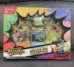 Pokemon Ascended Heroes First Partners Deluxe Pin Collection TCG Sealed - Image 1