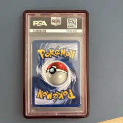 Guard Included, new grade- 2001 Pokemon Neo Revelation Houndoom Holo 8/64 PSA 7 - Image 2