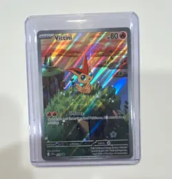 Pokemon Company Victini 208 SV Scarlet & Violet Promo Holo English HP80 - Image 1