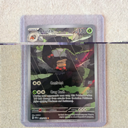 The Pokemon Company Crustle 183/182 SV04 Paradox Rift Illus Rare Holo ENG 2023 - Image 1