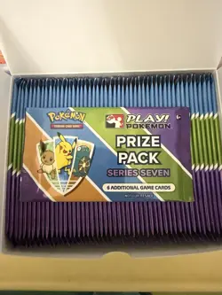 Pokemon TCG Play! Prize Pack Series 7 SEALED Booster Packs x50 - Image 1