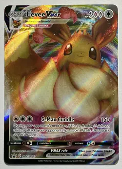 Eevee Vmax SWSH087 (NM) Black Star Promo Sword & Shield: Shining Fates 2021 - Image 1