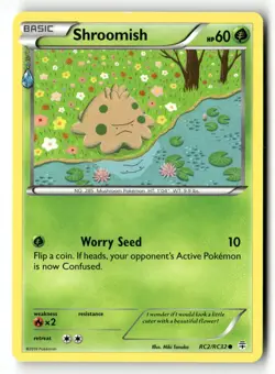 SHROOMISH RC2/RC32 C GENERATIONS POKEMON NM/M - Image 1