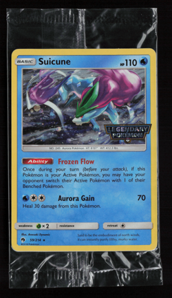 Suicune 59/214 - SEALED Legendary Pokemon Stamped Promo - Pokemon TCG - Image 1