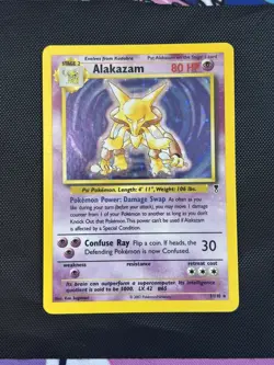 Alakazam 1/110 Legendary Collection Holofoil Rare Pokemon TCG - Image 1