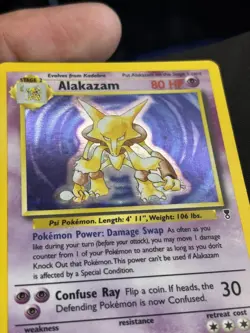 Alakazam 1/110 Legendary Collection Holofoil Rare Pokemon TCG - Image 3
