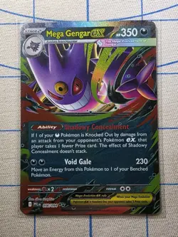 Pokemon TCG Mega Gengar Ex Phantasmal Flames 56/94 - Image 1