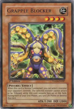 Grapple Blocker TDGS-EN087 Rare The Duelist Genesis Yu-Gi-Oh Unlimited Near Mint - Image 3