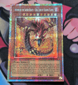 Konami Yu-Gi-Oh! Inferno of the Sacred Beasts CORI-EN005 Starlight rare - Image 1