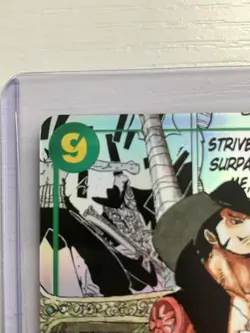 Dracule Mihawk (Manga Alt Art) OP14-119 SEC The Azure Sea's Seven -ONE PIECE NM - Image 5