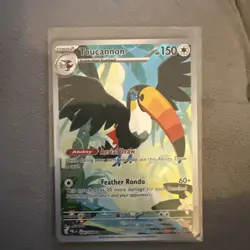 Toucannon 094/084 Illustration Rare Holo - ME05: Pitch Black NM Pokemon TCG - Image 1