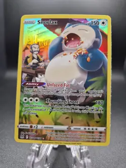 Snorlax TG10/TG30 Swsh11: Lost Origin Trainer Gallery Holo Fuzz edge - Image 2