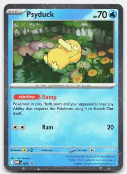 Psyduck (Holo) - NM - MEP ME: Mega Evolution Promo # 007 - PKMN Pokemon Card - Image 1