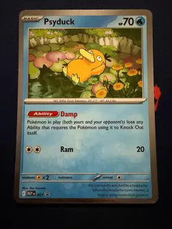 PSYDUCK 007 HOLO PROMO ME: MEGA EVOLUTION PROMO POKEMON - Image 1