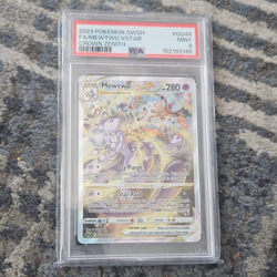 2023 Pokemon Crown Zenith Galarian Gallery Mewtwo VSTAR GG44 PSA 9 - Image 1