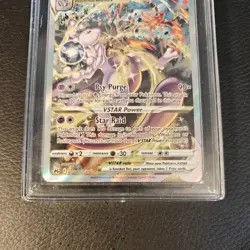Mewtwo VSTAR GG44/GG70 Crown Zenith: Galarian Gallery Holo PSA 9 - Image 4