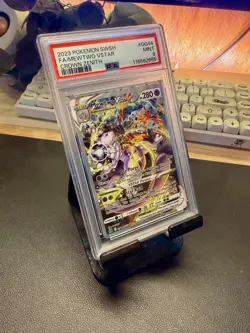 Mewtwo VSTAR GG44/GG70 2023 Crown Zenith Galarian Gallery Ultra Rare PSA 9 Holo - Image 3