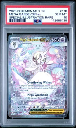 PSA 10 Mega Gardevoir ex SIR 178/132 Me01: Mega Evolution Holo - Image 1