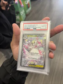 Mega Gardevoir ex 178/132 Me01: Mega Evolution Holo PSA Gem Mint 10 - Image 1