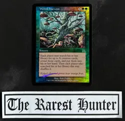 X1 - MTG - Weird Harvest - Rare - MP - FOIL - Onslaught - 299 - Image 1