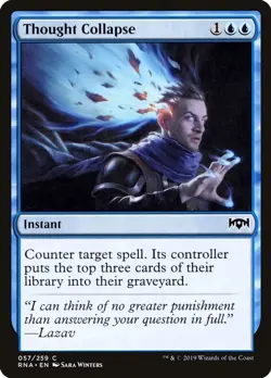 LP - Thought Collapse [RNA - 57] Ravnica Allegiance - Image 1