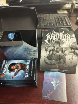 Magic Kaldheim 36 Packs Draft Booster Box Worth Of Sealed Packs + BONUS - Image 4