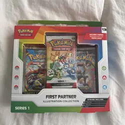 First Partner Illustration Collection Series 1 - Pokemon TCG - New & Sealed - Image 1