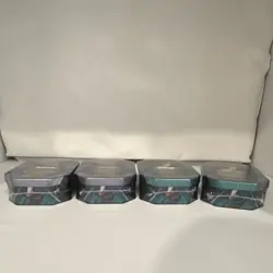 Lot of 4 Pokemon TCG Triple Whammy Tins - 2 Tyranitar + 2 Darkrai - Factory S - Image 3