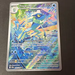Frogadier 089/086 Chaos Rising Full Art Holo Rare Pokemon Card - Image 1