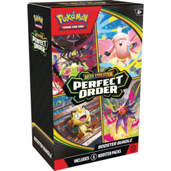 Pokemon Trading Card Games Mega Evolution Perfect Order Booster Bundle - Image 1