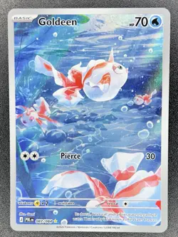 Goldeen 087/084 Pitch Black Illustration Rare Pokemon - Image 1