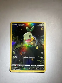 Pokemon TCG Turtwig Crown Zenith Galarian Gallery Illustration GG31/GG70 - Image 1