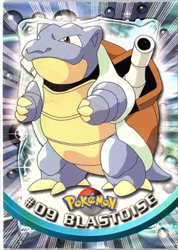 Blastoise 9 1999 Topps Pokemon TV Animation Edition Series 1 Topps 1999 - Image 1